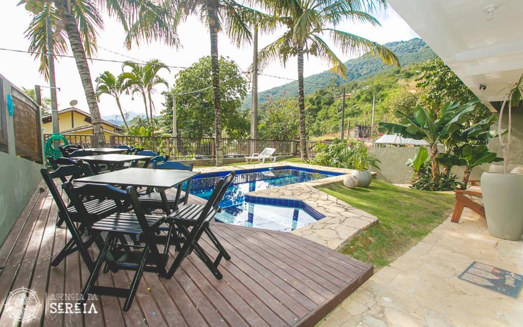 Bela Casa De 4 Com Piscina E Vista - Curral Сasa de vacaciones Ilhabela